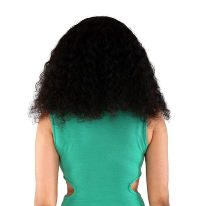 Unique Choice™ 5x5 Burmese Curly HD Lace Closure Wig – Premium Quality Silky Shiny Invisible HD | Pre-Plucked &amp; Pre-Bleached | Glueless &amp; Beginner Friendly | Black | 180% Density | 100% Human Hair | No Chemicals, 100% Unprocessed
