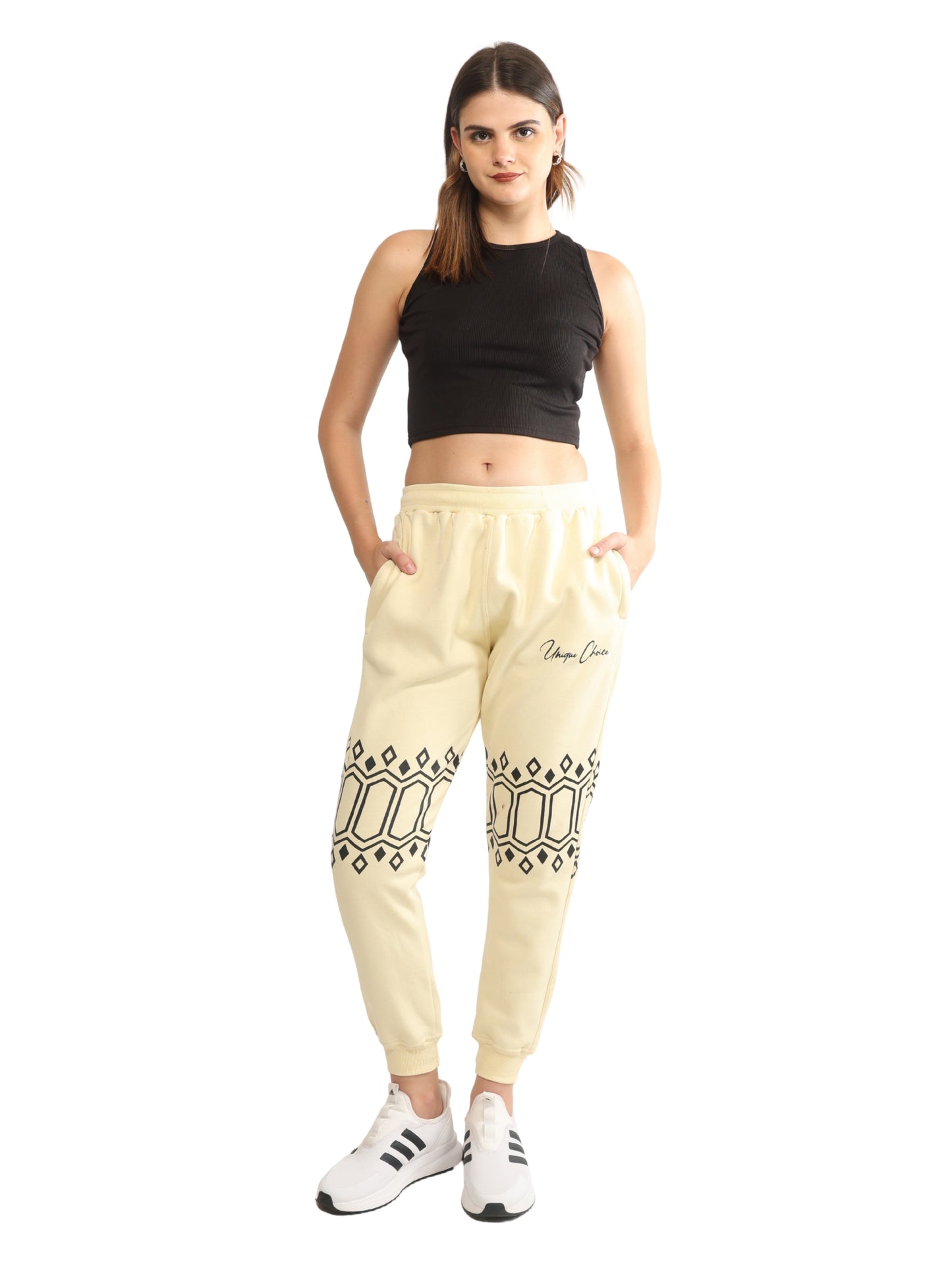 Unique Choice Premium Unisex Fleece Jogger (Black) – Soft Comfort Fit, Everyday Casual Wear, Available In Multiple Sizes