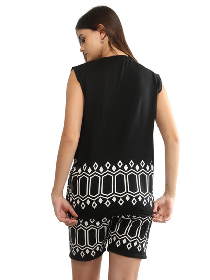 Unique Choice Unisex Sleeveless Fleece Top & Shorts Set – Street Fit Co-Ord, Soft Comfort Wear, Casual Everyday Style