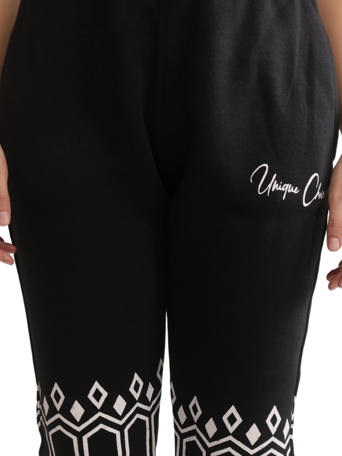 Unique Choice Premium Unisex Fleece Jogger (Black) – Soft Comfort Fit, Everyday Casual Wear, Available In Multiple Sizes