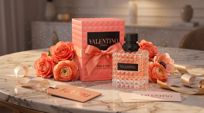 Unique Choice Valentino Donna Born In Roma Coral Fantasy Perfume For Women | Fruity Floral Luxury Fragrance | 1.70 Oz & 3.40 Oz