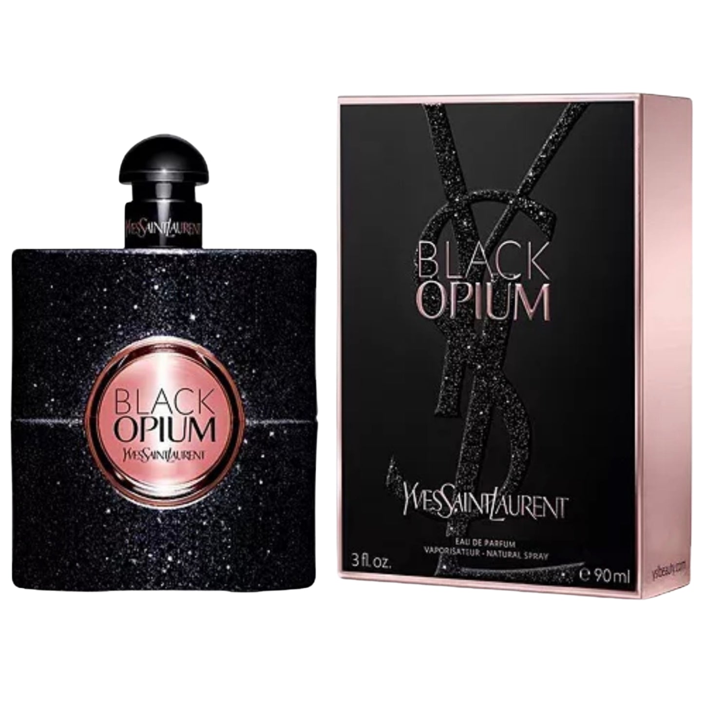 Unique Choice Yves Saint Laurent Black Opium Spray For Women | Warm & Addictive Luxury Fragrance | 1 Oz & 3.0 Oz