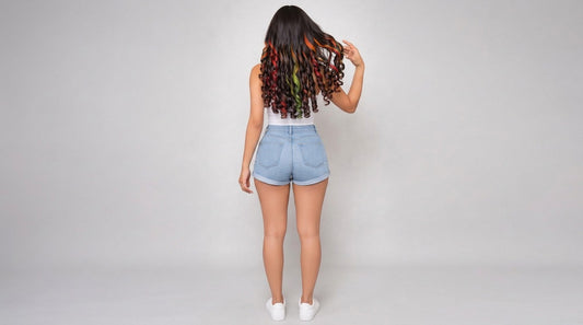 Unique Choice 5*5 Body Wave Multicolor HD Lace Closure Wig - Premium Quality Silky Shiny Invisible HD | Pre-Plucked & Pre - Bleached knot | Glueless & Beginner Friendly | Density | 100% Human Hair | No Chemicals , 100% Unprocessed